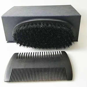 double sided beard brush and comb,beard brush and comb set for men