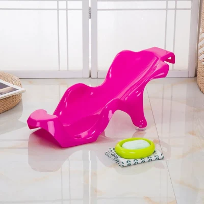 Eco-Friendly Plastic Colorful Baby Bath Tub Support Seat Shower Chair