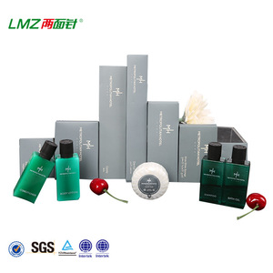 Economical 5 star hotel bath room guest amenities set