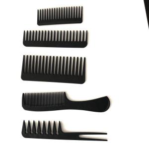 Factory Wholesale  durable plastic wide tooth hair comb