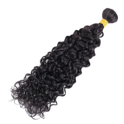 Factory Wholesale Raw Hair Bundles with Lace Human Hair Natural Color Virgin Peruvian Hair Bundles Wholesale