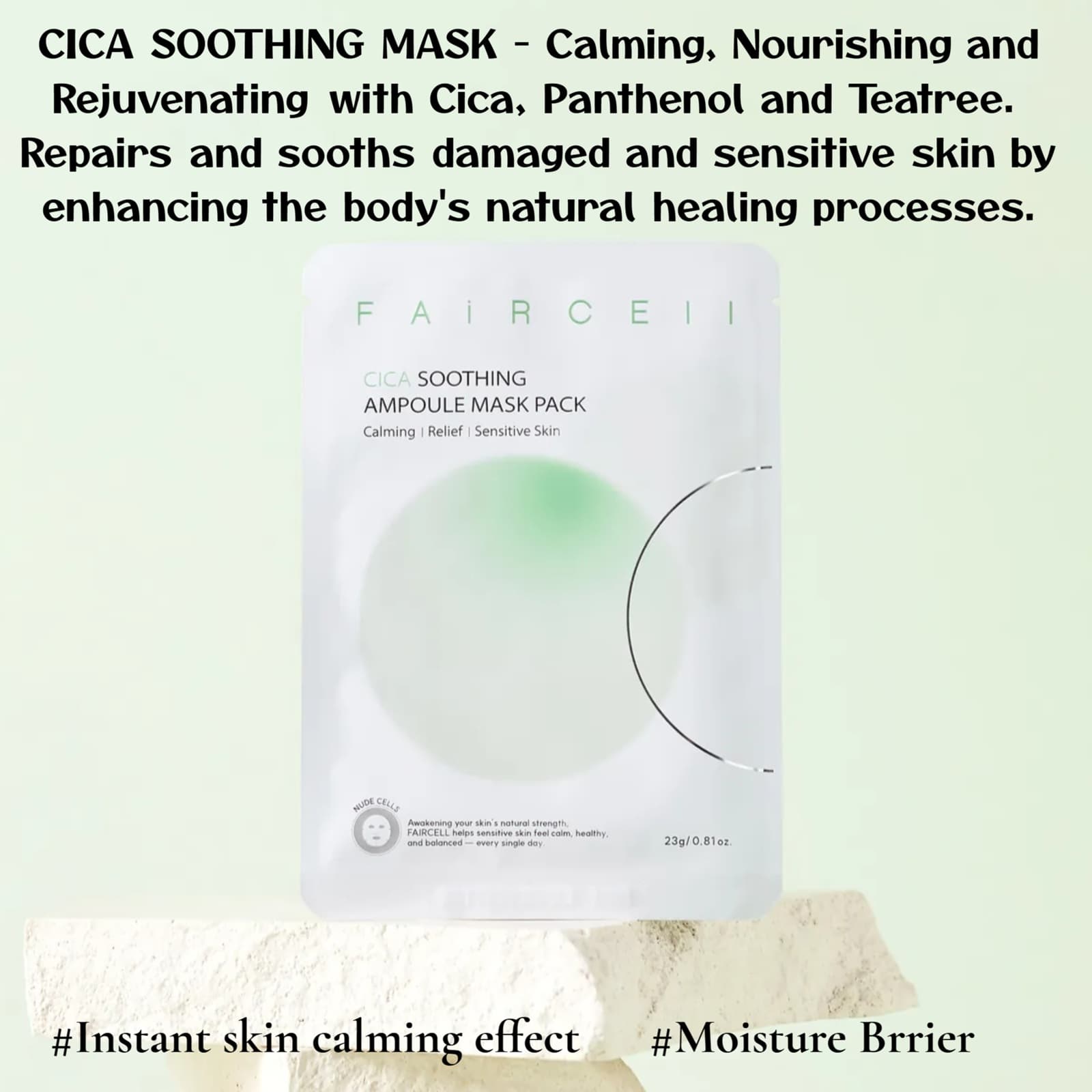 Faircell Cica Soothing Ampoule Mask pack 8ea