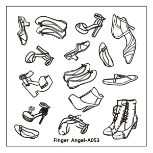 Finger Angel New Arrival Design Nail Stamping Plates Nail Stamp Image Template Nail Product