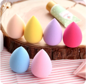 Free sample beauty product Super Soft Beauty cosmetics teardrop Makeup sponge powder Puff Cosmetic round shape makeup sponge