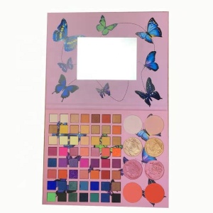 Full Face Makeup Pallet Pigmented Eyeshadow Blush Palette