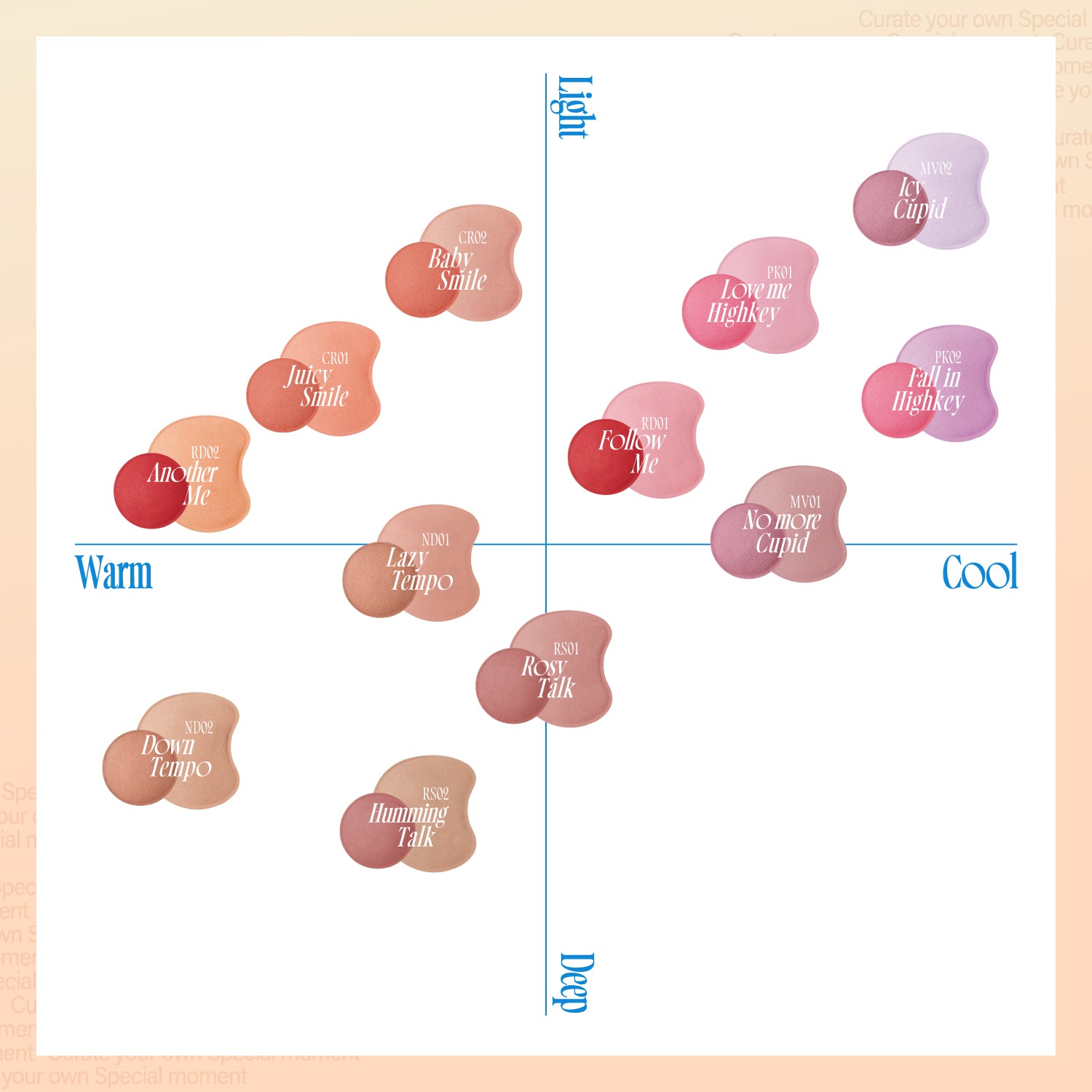 (Fwee) Mellow Dual Blush [RS02 Humming Talk] 7.2g