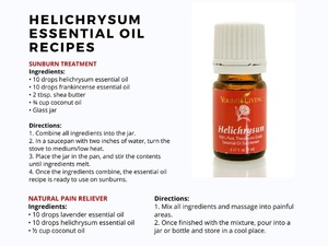 Helichrysum Oil - 100% Pure and Natural Therapeutic Grade Private Label Essential Oil