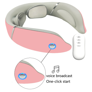 Hot Sale massage Health Care Equipment Electric Acupuncture Meridian Electric Heating U Shape Pulse Neck Massager Dropshipping
