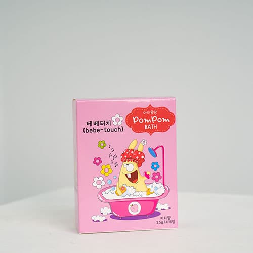 imongddang pompom bath ,kids skin care