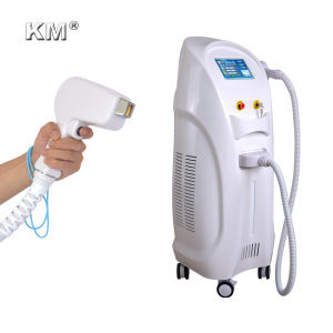 KM600D diode laser soprano hair removal machine / alexandrite laser 755nm hair removal equipment /755nm 808nm 1064nm diode laser