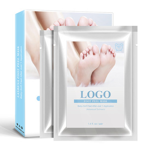 LANBENA OEM customized logo packaging foot exfoliation peel mask