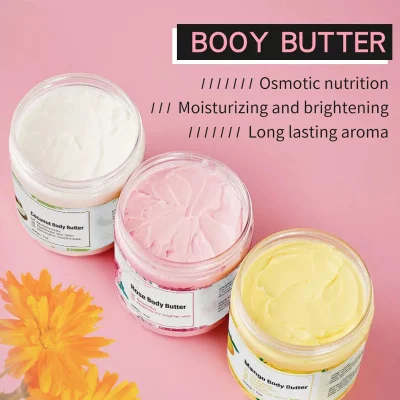 Mango Coconut Dry Skin Moisturizer Lotion Natural Organic Rose Cream Skin Whitenning Shea Body Butter