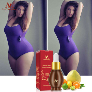 MeiYanQiong Brand 1pcs Slimming Cellulite Massage Essential Oil Fast Lose Weight Fat Burning Slimming Body Creams Care