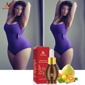 MeiYanQiong Brand 1pcs Slimming Cellulite Massage Essential Oil Fast Lose Weight Fat Burning Slimming Body Creams Care