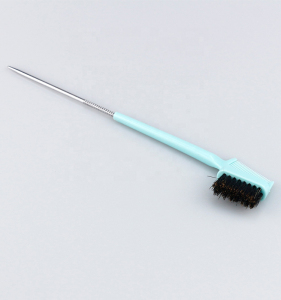 Mini Soft Bristle Doublesid Hair  Brush Eyebrow Brush