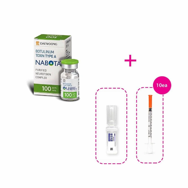 Nabota 100iu 200iu Directly Supply Best Seller For Face Body Frown