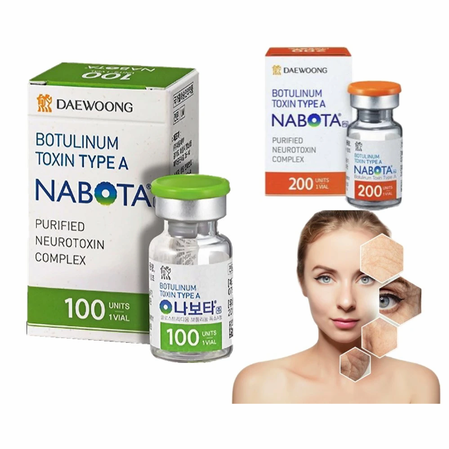Nabota 100iu 200iu Directly Supply Best Seller For Face Body Frown
