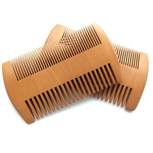 Natural Bamboo Double Tooth Double Side Hair Care Comb