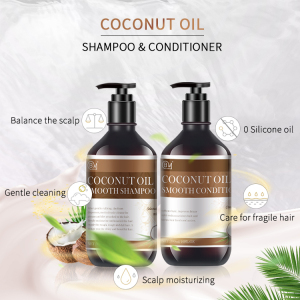 Natural  Coconut Oil Hair Strength Shampoo hair care products wholesale