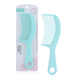 OEM factory wholesale hair care tools custom profesional plastic wide tooth hair comb