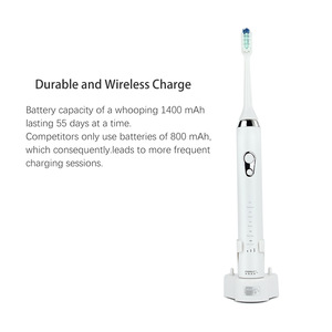 Oral Hygiene Ultra High Speed Powered Rechargeable Pink Sonic  Electric UltrasonicToothbrush for Adult