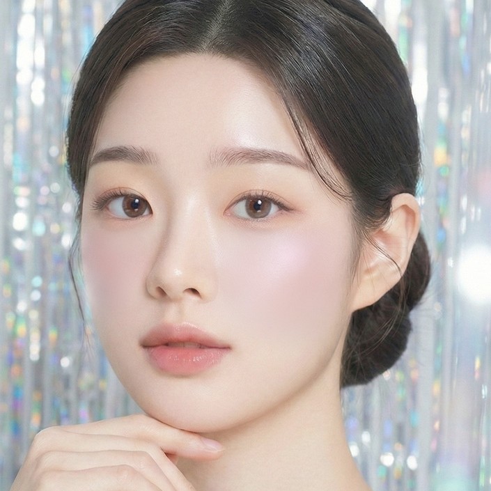 (Peach C) Dual Beam Highlighter [Pear Dia Beam] 4.8g