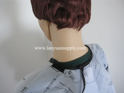 Polyester Printed Shampoo Capes Styling Capes for Salon