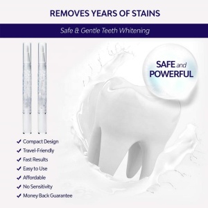 Private Label Dental Teeth Whitening Pen Portable Tooth Gel Whitener