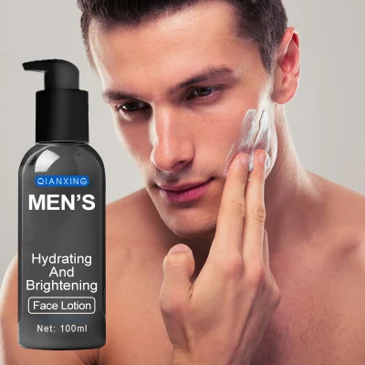 Private Label Smoother Brighter Control Oil Face Lotion for Men