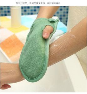 Professional Exfoliating Scrub Cleaning Natural Plant Fiber MassageTowel Mitt Bathing Glove
