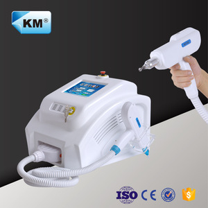 Professional q switched nd:yag laser price/tattoo removal machine 532nm 1064nm tip