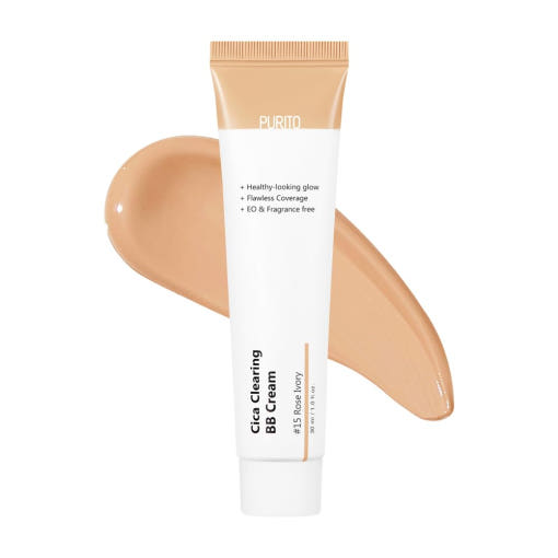 (PURITO) Cica Clearing BB Cream #15 Rose Ivory 30ml