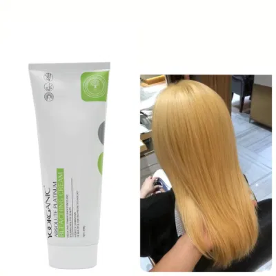 Salon High Quality Blonde Bleach Cream Brightening Cream