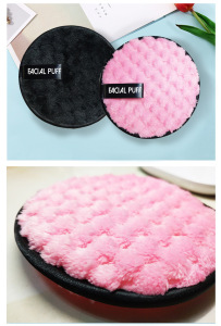 Skin Care Tools Makeup Remover Pad Tools Womens Facial Cotton Facial Makeup Puff Latex Free Makeup Sponge Round Shape