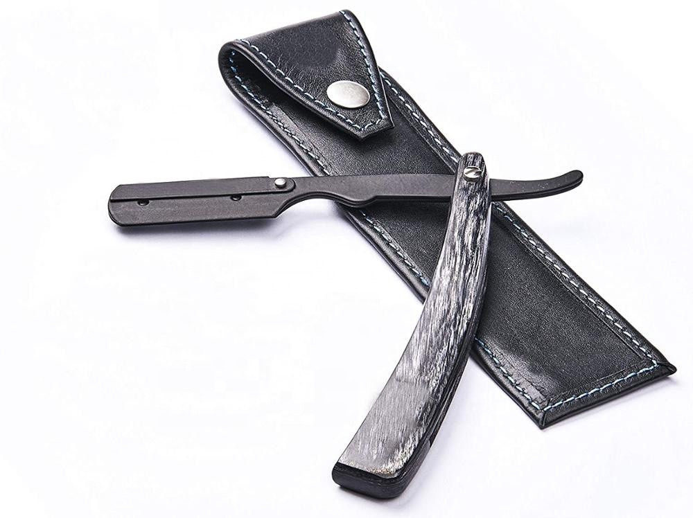 Straight Razor Cut Throat Razor + Gentlemens Safety Case Perfect Gift Idea