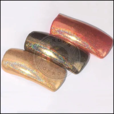 Sugar Holographic Laser Mirror Rainbow Holo Chrome Pigment for Nail