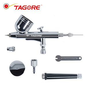 Tagore Professional 0.4mm Nozzle Single Action Gravity Feed Airbrush