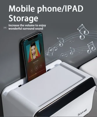 Versatile Bathroom Durable Waterproof Thickened Tissue Storage Box