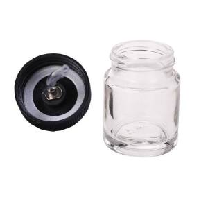 WD-03 air brush parts glass jar mini spray gun cup airbrush paint bottle