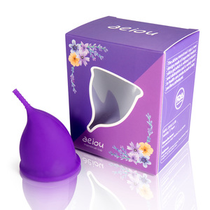 Wholesale Price Custom Fda Approved Hygiene Feminine Menstruation Lady Medical Silicone Collapsible Reusable Clean Menstrual Cup