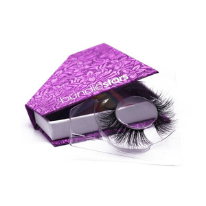 Wholesale private label false strip eyelashes packaging real eyelash extensions mink lashes 25mm fashion make up tools