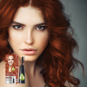 Wholesale salon professional multi-colors hair dye comb easy use hair color cream