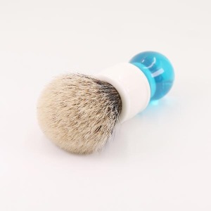 Yaqi 24mm Aqua Two Band Badger Hair Shaving Brush