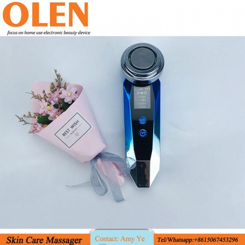 Home use Skin RF + EMS +ION +ENI+COOL face lifting wrinkle removal multifunction facial beauty machine