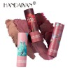 New Paper Tube Matte Lipstick Moisturizing Not Easy to Decolorize Velvet Lip Balm Custom logo