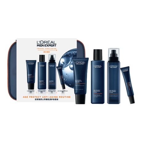 L'Oréal Men Expert Travel Exclusive – Age Protect Anti-Aging Routine Set