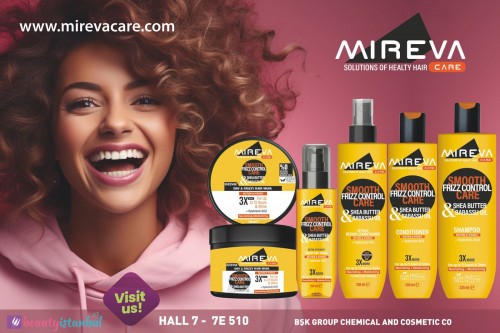 Mireva Care Smooth Frizz Control Hair Mask 8.45 floz