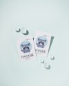 lookATME AQUA MOISTURE RACCOON  FACE MASK