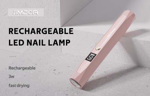 Mini Portable Nail Lamp for Gel Nails USB Rechargeable Nail Curing Light