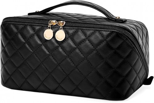 Cosmetic bag makeup pouch